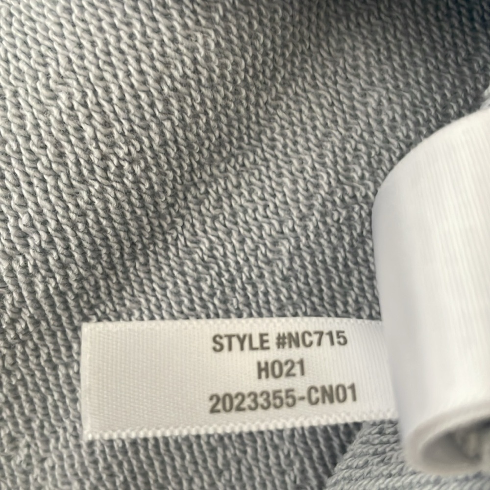 Madewell Soft Gray Cloudberry Pullover Sweatshirt… - image 5